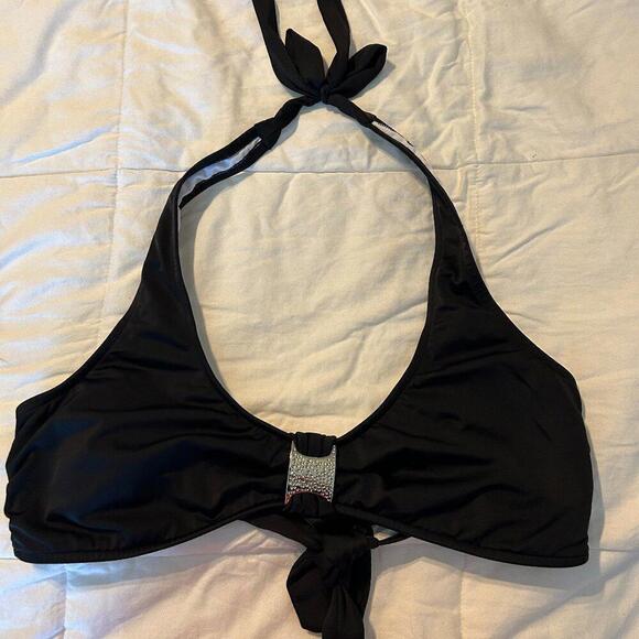 VENUS - 2- PC. BLACK SWIMSUIT SZ. XL - Picture 2 of 3